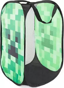 Minecraft Niños Dormitorio 80L Pop-Up Cesta de Almacenamiento Cesta De Almacenamiento Creeper Niños Jugadores - Imagen 1 de 5