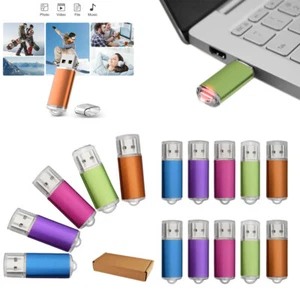 10Pack Flash Drive USB 2.0 Pen Drive Memory USB Stick 2G,4G,8G,16G,32G,64G - Afbeelding 1 van 13