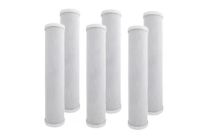 Pack of 6: CARBON BLOCK FILTERS 2.5" x 10" REVERSE OSMOSIS DRINKING WATER FILTER - Picture 1 of 3
