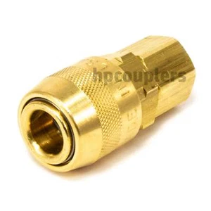 Foster 3003GB - 1/4" Female NPT 1/4" Industrial Coupler Brass Air Fitting M - Picture 1 of 3