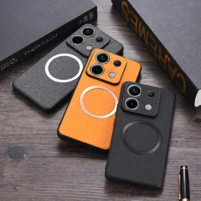 Funda Carcasa TPU Patrón Paño Magnético Patrón TPU para Xiaomi Redmi Note 13 Pro 13 Pro 5G Foto 1 de 4