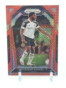 /135 RC Aboubakar Kamara Rookie! 2020-21 Panini Prizm Premier League Red Mojo