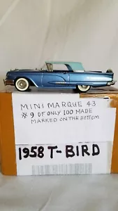 Mini Marca 43 1958 Ford Thunderbird - 1/43 - Foto 1 di 6