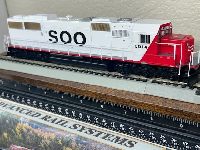 SOO LINE SD60 WHITE EMD LOCOMOTIVE DC / DCC Ready - " RED NOSE " HO Scale NEW - Image 1 of 4