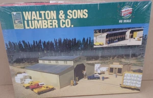 Walthers 933-3057 HO Walton and Sons Lumber Company Building Kit - Picture 1 of 6
