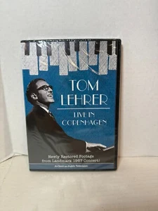 Tom Lehrer: Live in Copenhagen (DVD) Newly Restored Footage From 1967 Concert! - Picture 1 of 2