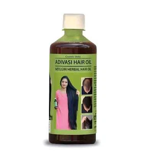 Adivasi Neelgiri Herbal Hair Oil with infusion of 108 Herb for Hair Growth,100ml - Picture 1 of 4