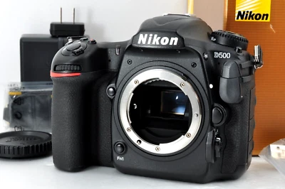 [Near Mint in Box SC:55899 (28%)] Nikon D500 20.9MP DSLR Body from Japan #2482 - Image 1 of 4