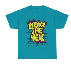 Rare Pierce The Veil Tropical Blue Cotton All Size Shirt Gift For Family KK099 - Picture 1 of 3