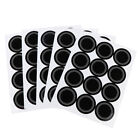 60 Round Shape Label Stickers Mark Spice Jar Stickers for Crafters Home Cook-wf