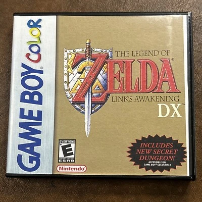 The Legend Of Zelda; Links Awakening (DX) - Game Boy Color GBC Case Only - Image 1 of 4