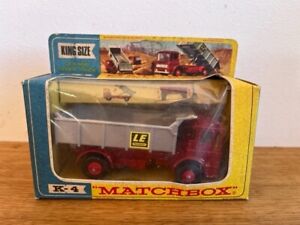 Matchbox K-4 King Size LEYLAND TIPPER TRUCK - NOS Never opened or played with