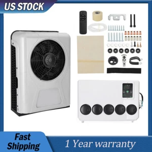 12V Truck Cab Air Conditioner Split AC For Semi Trucks Bus RV Caravan 12000 BTU - Picture 1 of 11