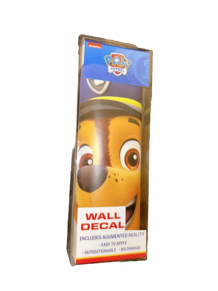 Nickelodeon PAW PATROL Chase Augmented Reality Wall Room Decal Decor Reusable
