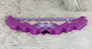 2015 Mattel Minecraft nur verzauberter Bogen kein Pfeil lila Rollenspiel Cosplay - Bild 1 von 3