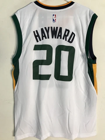 Adidas NBA Jersey Utah Jazz Gordon Hayward White sz XL Cover