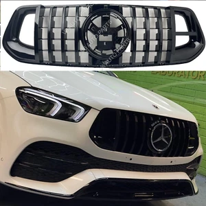 For Mercedes Brabus GLE-Class C167 Front GT Grille Black 2019- 2023 Panamericana - Picture 1 of 15
