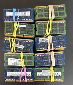 100 x LOT 8GB PC3L 12800S 1600MHz SODIMM Laptop Memory (Low Voltage) OEM Brand - Picture 1 of 3
