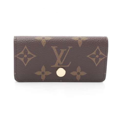 LOUIS VUITTON（LV） Custodia portachiavi Louis Vuitton Multicles 4 M69517 Monogram tela marrone usata LV