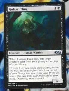 Golgari Thug MTG Ultimate Masters Uncommon Black Creature Pack Fresh NM-M x1 - Picture 1 of 4