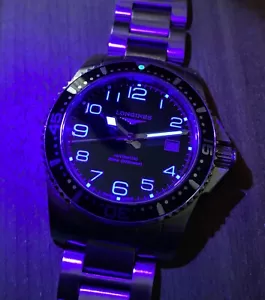 Longines Hydro Conquest Diver 300m Automatic 41mm L3.695.4 Sub PLS READ military - Picture 1 of 23