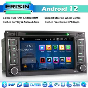 64GB Android 13 GPS Autoradio für VW Touareg T5 Multivan WiFi 4G TNT CarPlay DSP - Bild 1 von 13
