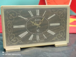 VINTAGE SLAVA AUF TRANSISTOREN SOWJETISCHER WECKER ELEKTROMECHANISCH UDSSR CCCP - Bild 1 von 22
