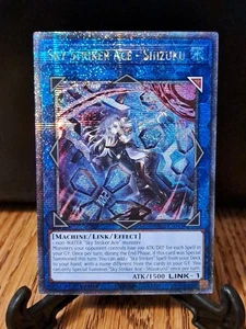Yugioh Sky Striker Ace - Shizuku - RA03-EN043 QCR NM Alternate Art - Picture 1 of 14