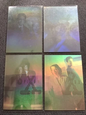 THE X-FILES SEASON 2 3-D HOLOGRAM CARD SET X1-X4 1996 TOPPS - Image 1 of 2