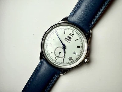 Orient Bambino 38mm Small Seconds Hand White Dial Automatic Watch RA-AP0104S30B - Image 1 of 4