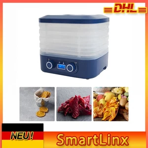Blau Lebensmitteltrockner Obst-Dehydrator mit 5 Fächern Lebensmittel-Dehydrator - Foto 1 di 20