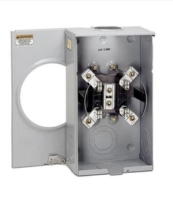 Eaton Cutler-Hammer 200Amp Ringless Overhead/Underground Meter Socket UTRS202BCH - Picture 1 of 3