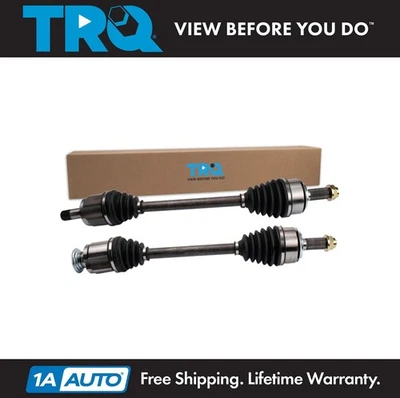 TRQ Front CV Axle Shaft Set For 2010-2011 Honda Accord Crosstour 2012 Crosstour - Image 1 of 4