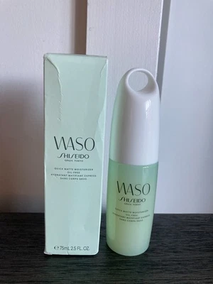 Shiseido Waso Quick Matte Moisturizer Oil-Free 2.5 Oz / 75 ml EXPIRES 12/24/26 - Image 1 of 3