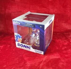 Sonic The Hedgehog Película PVC Estatua Diamond Select Galería Diorama 2021 con Caja - Imagen 1 de 10
