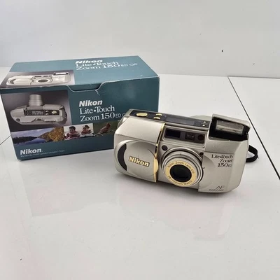 Nikon Lite Touch Zoom 120 ED QD 35mm Camera Point Shoot Parts Repair - Read - Image 1 of 4