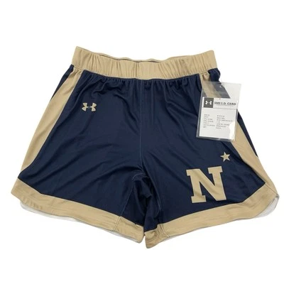 Under Armour Men’s Navy Midshipmen Basketball Shorts L NEW UJKSS2M - Image 1 of 4