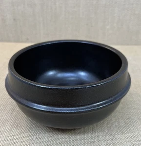 Cuenco de gres coreano para cocinar/servir 1 taza marrón oscuro - Imagen 1 de 6