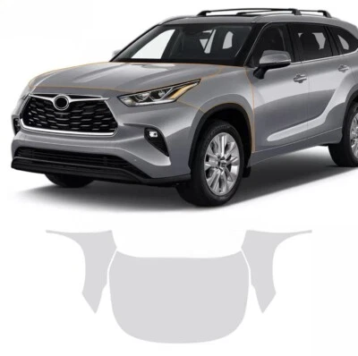 Kit de película transparente de protección de pintura 3M precortada Toyota Highlander 2020-2025 Foto 1 de 4