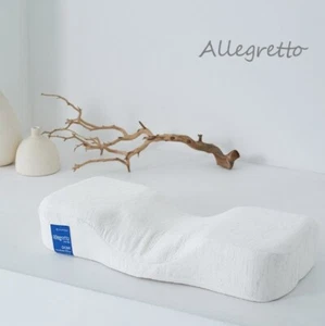 Almohada funcional cervical de espuma viscoelástica Kanuda Blue Label Alegreto + funda fría negra - Imagen 1 de 6