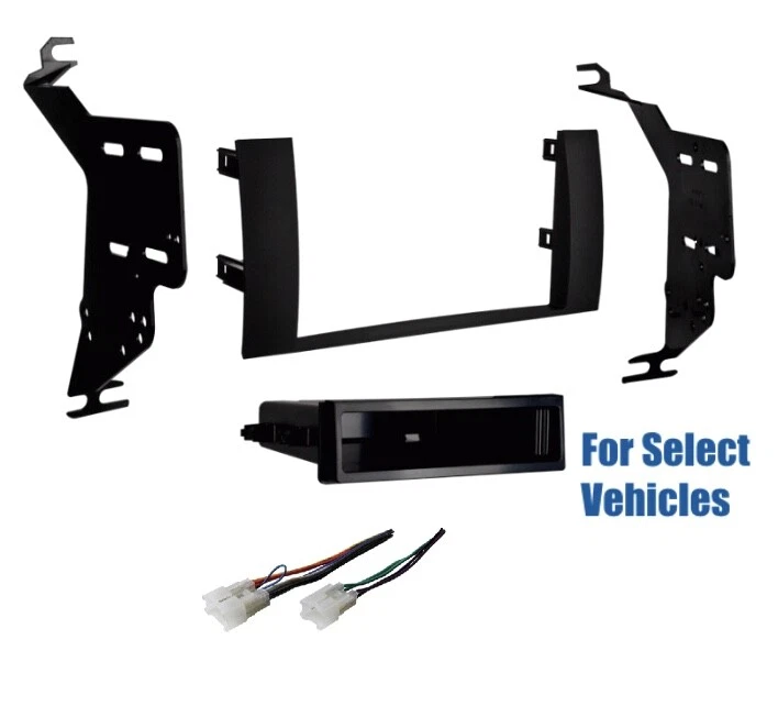Single Din Car Stereo Radio Dash Wire Kit Combo for some 2004-2009 Toyota Prius - Image 1 of 1