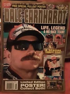 Celebrity series magazine featuring Dale Earnhardt life, legend, and his team - Picture 1 of 1