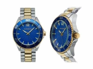 Rousseau Suter Men's Watch - Silver, Gold, & Blue - Picture 1 of 2