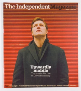DAVID MORRISSEY JULIAN OPIE ARTHUR BAKER JODIE KIDD Independent magazine 2004 UK - Picture 1 of 1