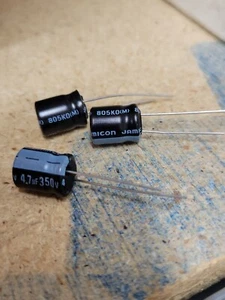 4.7uf 350 voltios / CONDENSADOR ELECTROLÍTICO / 2 PIEZAS (cantidad) - Imagen 1 de 1