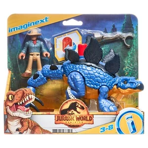 Imaginext Jurassic World Stegosaurus & Dr. Grant - Picture 1 of 7