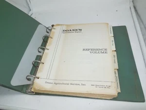 DA2 Vintage Doane's Agricultural Report Book 1971 5 ring Binder Price & Outlook - Picture 1 of 10