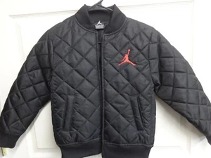 Abrigo De Colección Jumpman Air Jordan Baloncesto Cremallera Frontal Línea Niños Talla Pequeña - Imagen 1 de 12