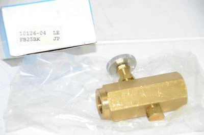 NEW Dextrol 10126-04 FB25BK Brass Pressure Valve - Image 1 of 2