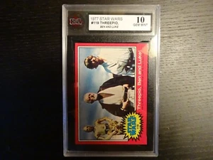 1977 STAR WARS #119 Threepio, Ben And Luke KSA 10 (PSA 10/APR $1,600) GEM-MINT💎 - Picture 1 of 3